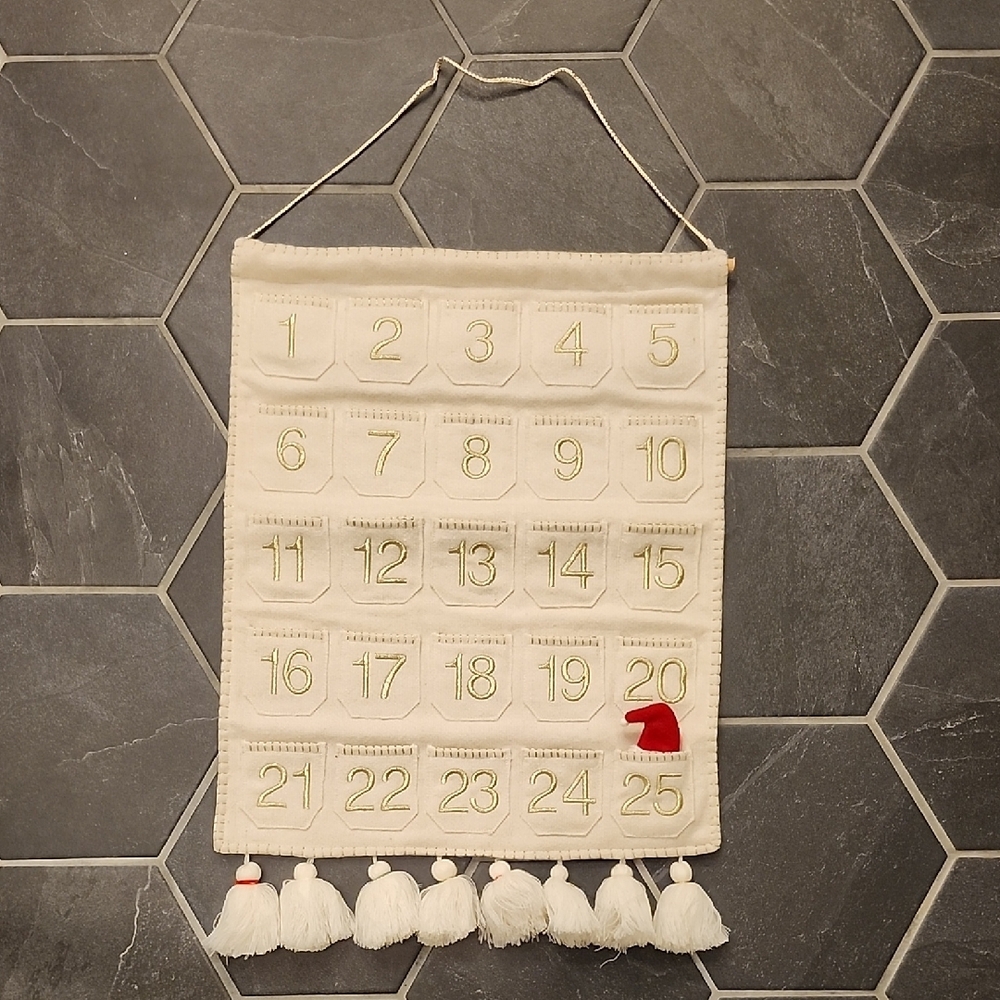 Target Opalhouse Holiday Advent Calendar with Tassels